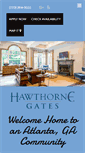Mobile Screenshot of hawthornegates.com